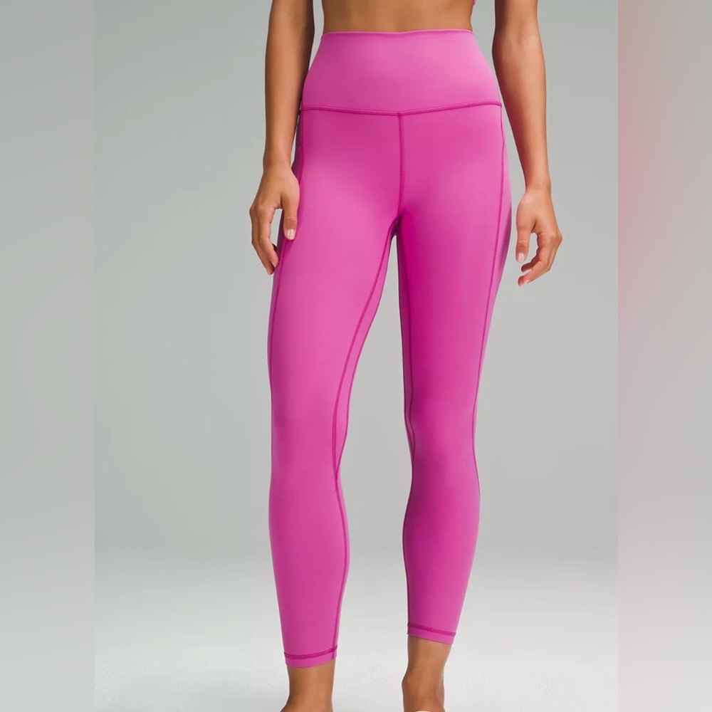 lululemon athletica Vibrant Pink Kids Leggings